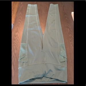 Turquoise workout pants Size M with pockets